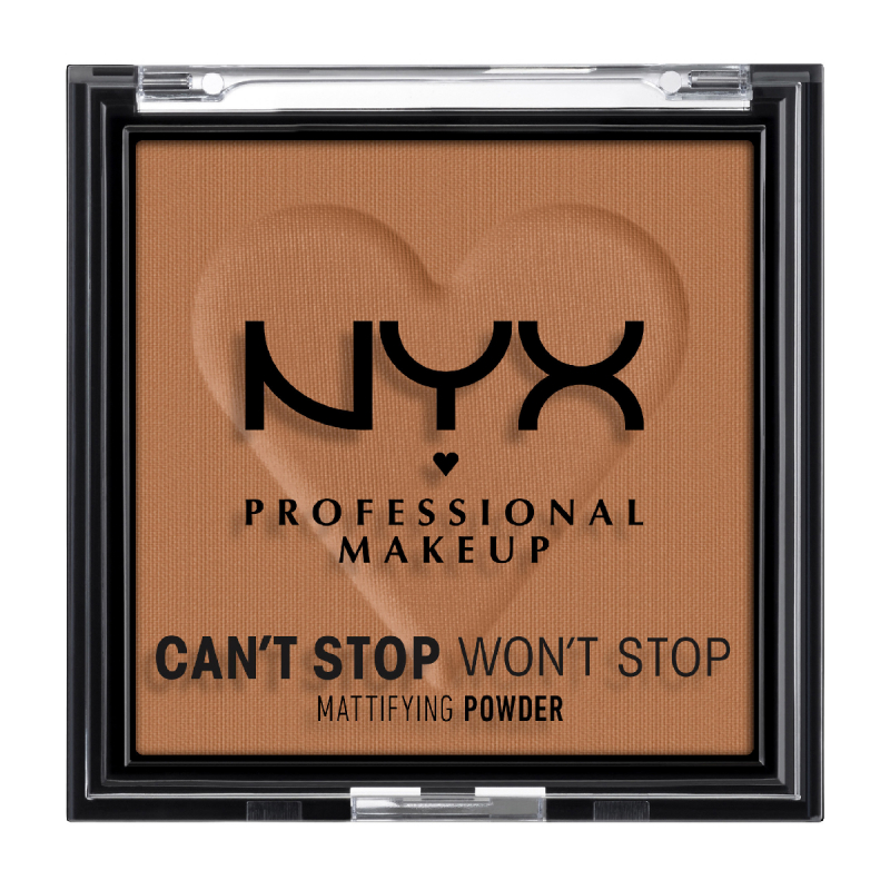 Zdjęcia - Puder i róż NYX Professional Makeup Can’t Stop Won’t Stop Mattifying Powder Mocha K116 