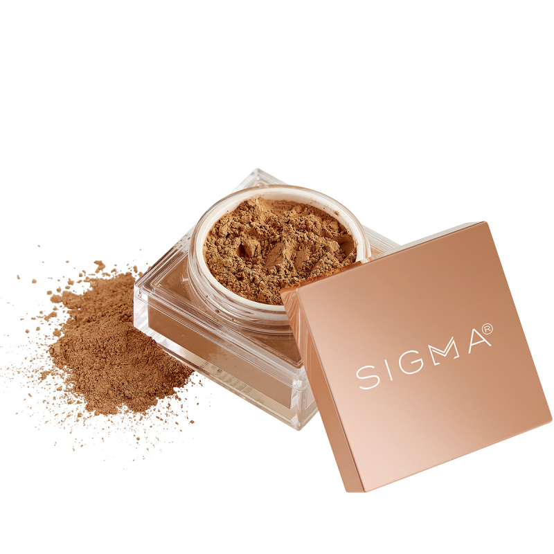 Фото - Пудра й рум'яна Sigma Beauty Soft Focus Setting Powder Cinnamon 100-814 
