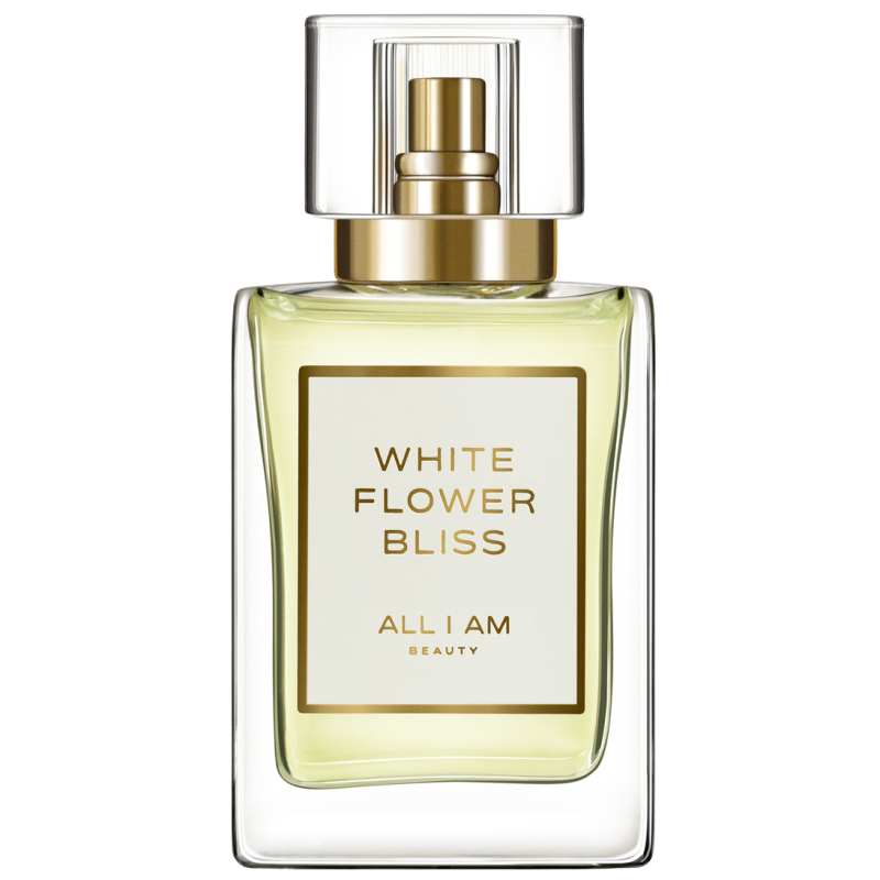 all i am beauty white flower bliss