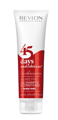 Revlon Professional 45 Days Sampoo And Conditioner Brave Reds (275ml)