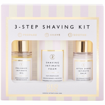 DeoDoc 3-Step Shaving Kit