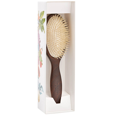 Christophe Robin Detangling Hairbrush 100% Natural Boar-Bristle and Wood