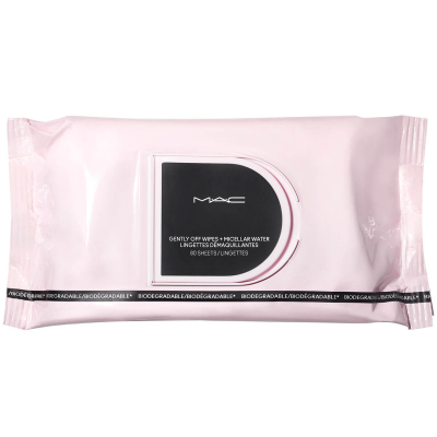 MAC Biodegradable Gently Off Wipes 80 Count