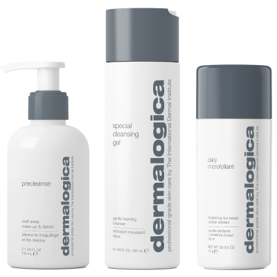 Dermalogica The Cleanse And Glow Set (150 ml + 250 ml + 74 g)