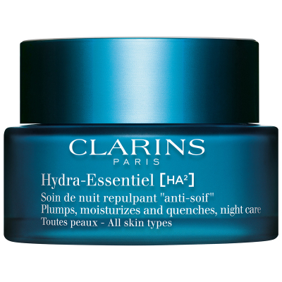 Clarins Hydra-Essentiel Plumps, Moisturizes And Quenches, night care - All skin types (50 ml)