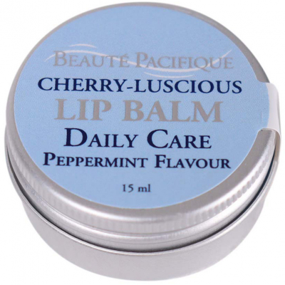 Beauté Pacifique Cherry-Luscious Lip Balm Daily Care Peppermint Flavour (15 ml)