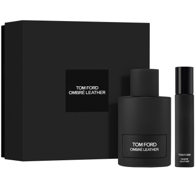 Tom Ford Ombre Leather EdP Set with Travel Spray (10 + 50 ml)