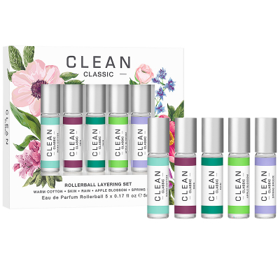 Clean Gift Set Spring Layering Collection EdP (5 x 5 ml)