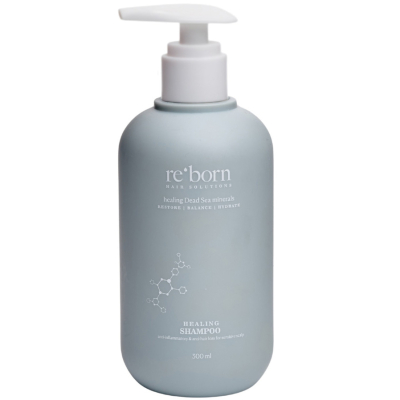 Re-born Hairsolution Healing/Black Mud Shampoo (300 ml)