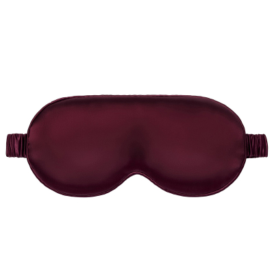 Slip Pure Silk Contour Sleep Mask Crimson