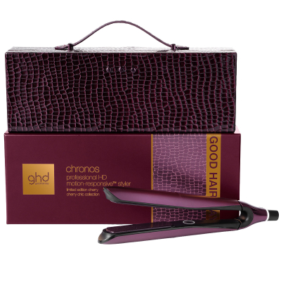 ghd Chronos Limited Edition Gift Set Hair Straighteners in Cherry Chic