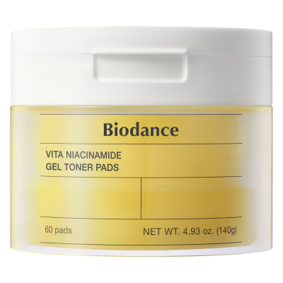 Biodance Vita Niacinamide Gel Toner Pads 60pcs (140 g)