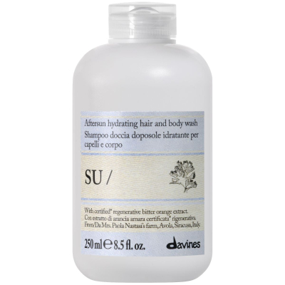 Davines SU aftersun hydrating hair and body wash (250 ml)