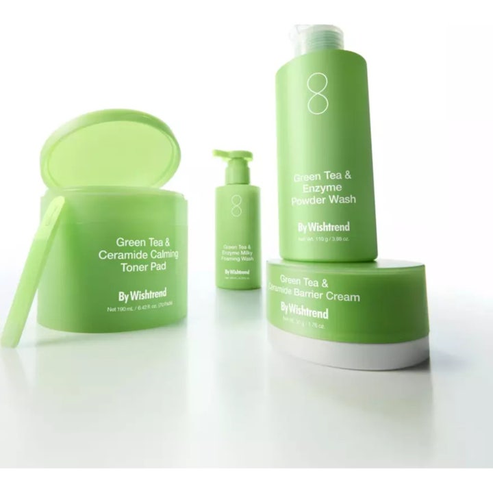 Green Tea & Ceramide Calming Toner Pad