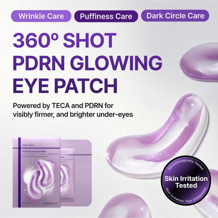 360º Shot PDRN glowing eye patches