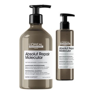 L'Oréal Professionnel Absolut Repair Molecular Shampoo & Rinse-Out Serum