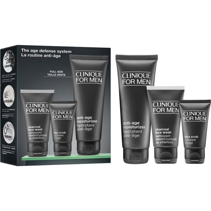 Clinique For Men The Age Defense System Set