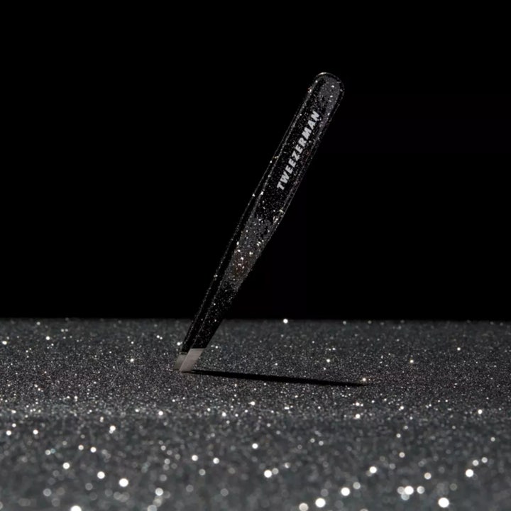 Slant Tweezer Sparkling Black Anniversary