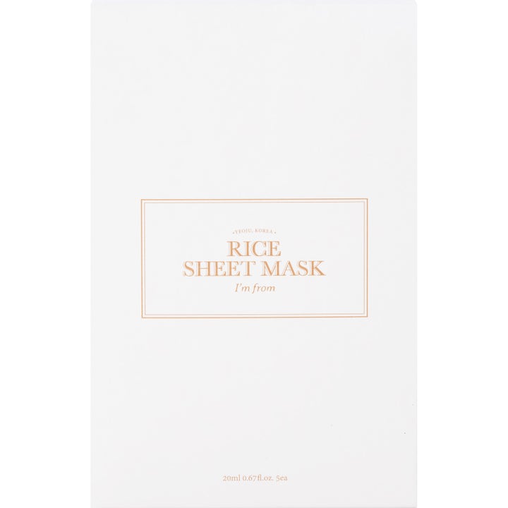 Rice Sheet mask Set