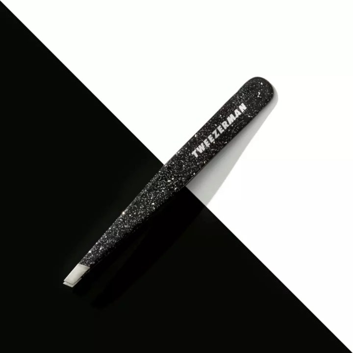 Slant Tweezer Sparkling Black Anniversary