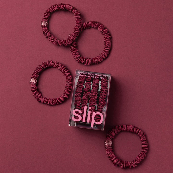 Pure Silk Skinny Scrunchies