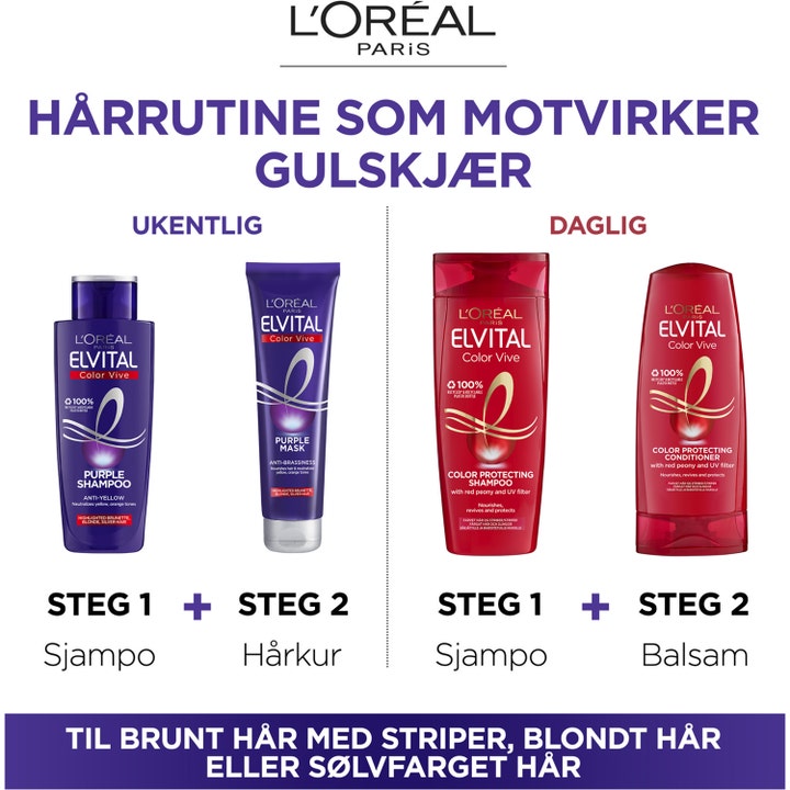 Elvital Color Vive Purple Mask
