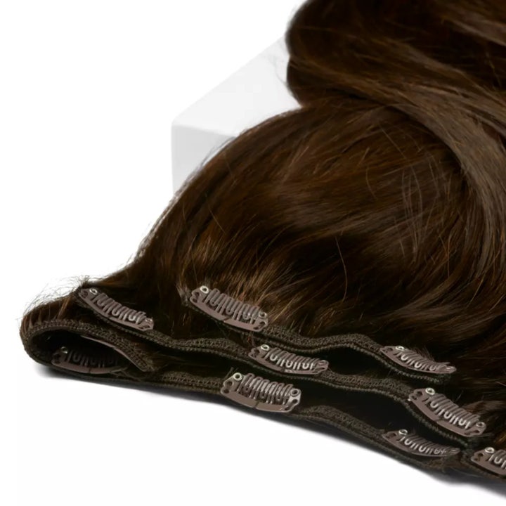 Clip-On Set 7 Pieces (40 Cm) 2.3 Chocolate Brown