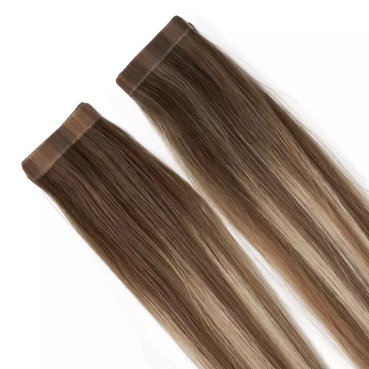 Premium Tape Extensions - Classic 4 Dark Ashy Blonde Balayage B2.6/10.7 40