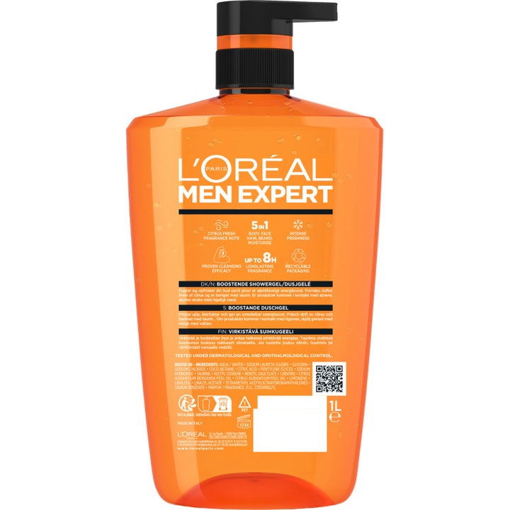 Men Expert Hydra Energetic Shower Gel