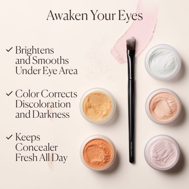 Secret Brightening Under Eye Setting Pow Rich Peach