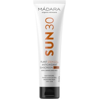 MÁDARA SUN30 Plant Stem Cell Antioxidant Sunscreen SPF30