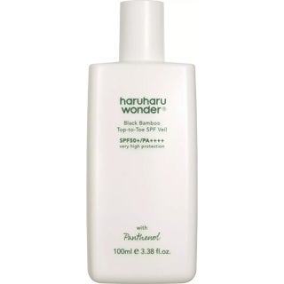 haruharu wonder Black Bamboo Top-to-Toe SPF Veil SPF50+ PA++++
