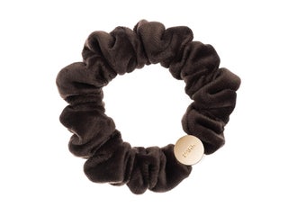 Dark Mini Velvet Scrunchie Hair Braid