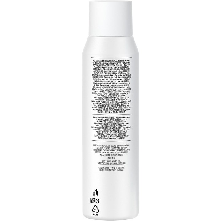 Pro Invisible Woman Deodorant Spray