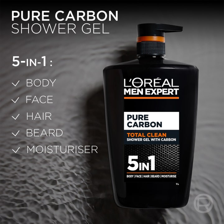 Men Expert Pure Carbon Shower Gel