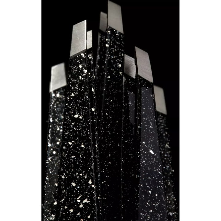 Slant Tweezer Sparkling Black Anniversary