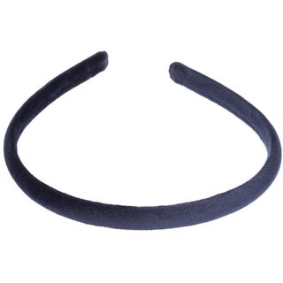 Dark Velvet Hair Band Thin