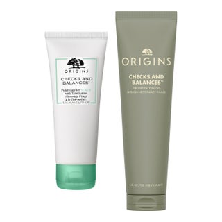 Origins Deep Clean Duo - Polishing Scrub för Män som Vill Djuprengöra och Förnya Huden