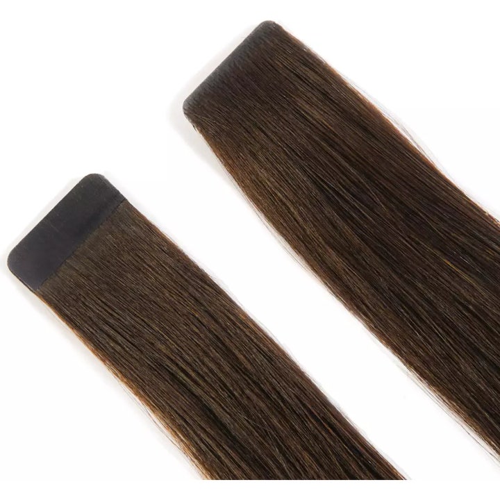 Premium Tape Extensions - Seamless & Classic 3 (50 Cm) 2.0 Dark Brown