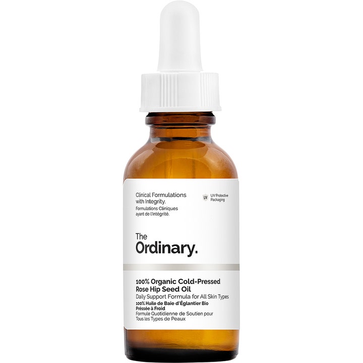 100% Organic Cold-Pressed Rose Hip Seed Oil