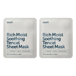 Klairs Rich Moist Soothing Tencel Sheet Mask Duo