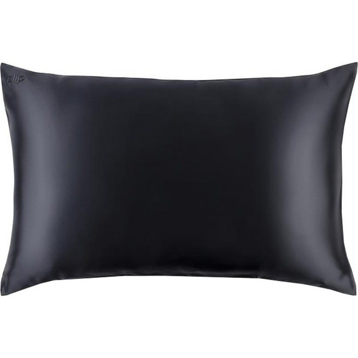 Pure Silk Queen Pillowcase Black