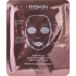 111SKIN Rose Gold Brightening Facial Treatment Mask Boxed Nano Free