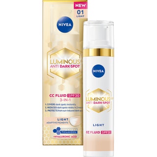 NIVEA Luminous 630 Anti Dark-Spot CC Fluid 3-in-1 Light SPF30